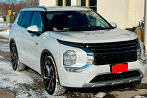 Mitsubishi Outlander 2021– Integroidut kattokaiteet OEM (2 kpl) Harmaa kuva 6