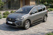 Dacia Jogger 2022– Sivuporrast Bosphorus Black (2 kpl, alumiini) kuva 1