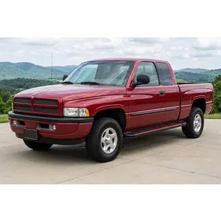 Sivuporrassarja Maya Red (2 kpl, alumiini) Dodge RAM (BR/BE) 1994–2002 kuva 1