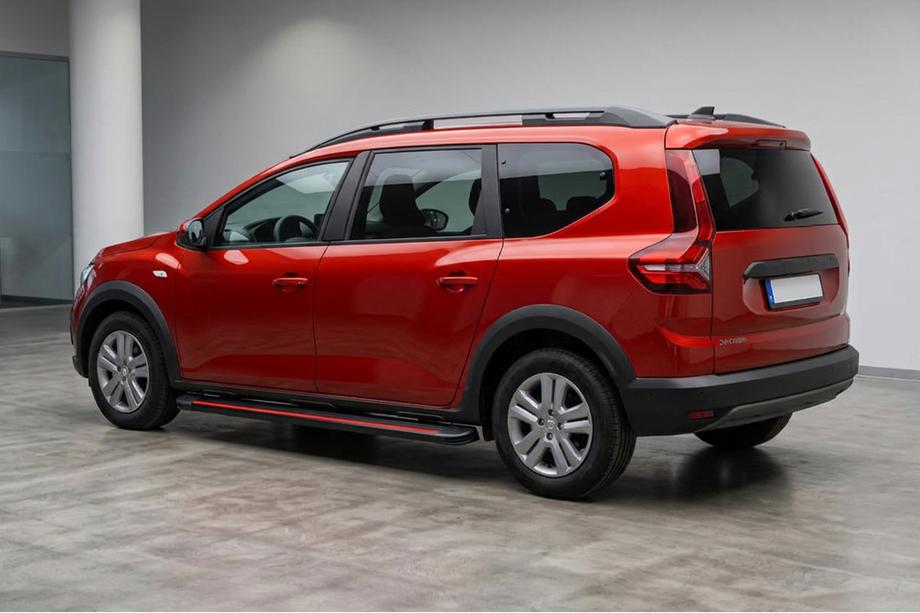 Dacia Jogger 2022– Sivuporrassarja Maya Red (2 kpl, alumiini) Image