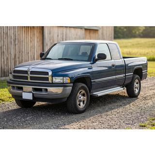 Sivuaskelmat Maya V2 (kpl, alumiini) Dodge RAM (BR/BE) 1994–2002 kuva 1