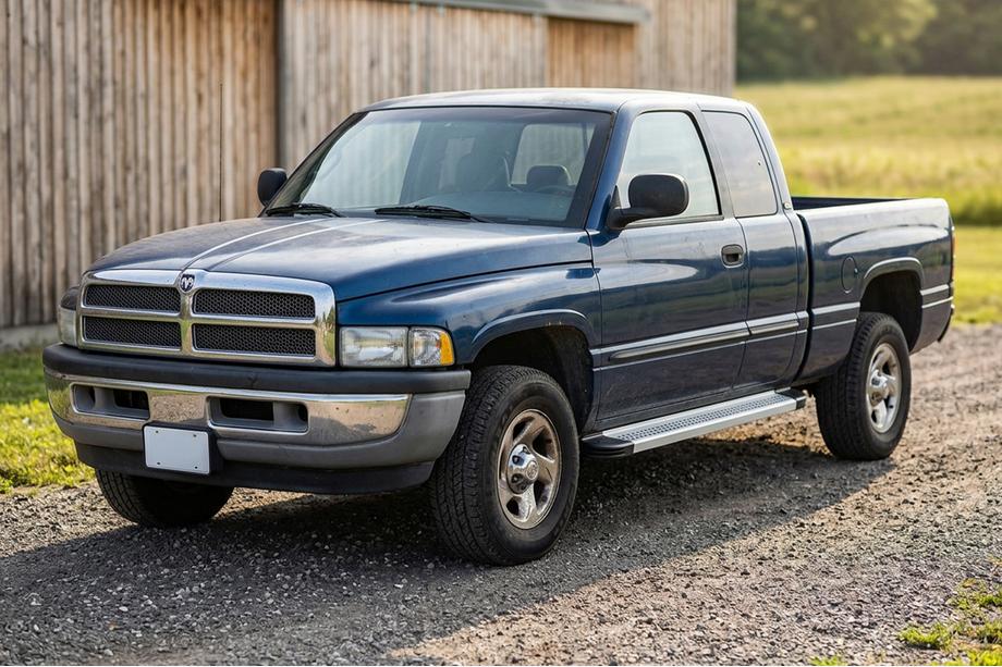 Dodge RAM (BR/BE) 1994–2002 Sivuaskelmat Maya V2 (kpl, alumiini) Image