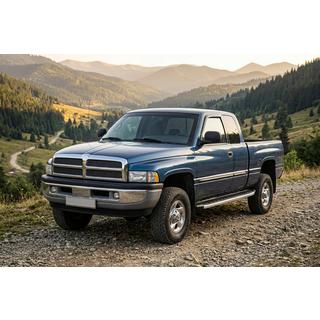 Sivuporraslaudat Fullmond (2 kpl, alumiini) Dodge RAM (BR/BE) 1994–2002 kuva 1