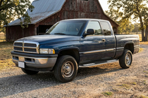 Dodge RAM (BR/BE) 1994–2002 Tayga V2 sivukynnykset (2 kpl, alumiini) kuva 1