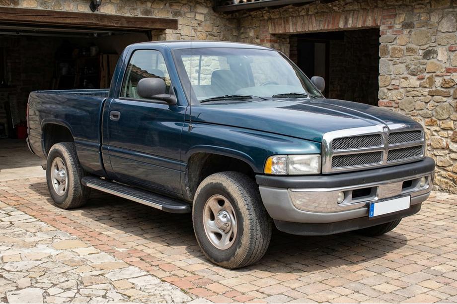 Dodge RAM (BR/BE) 1994–2002 Duru sivuportaat (2 kpl, alumiini) Kuva 1