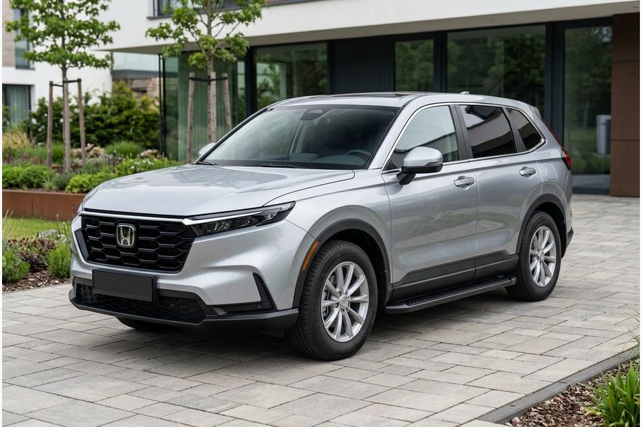 Honda CRV 2022– Allmond Black sivuportaat (2 kpl, alumiini) Image