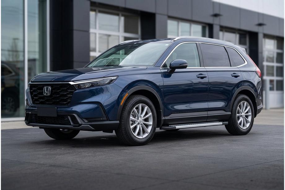Honda CRV 2022– Sivuaskelmat Vision New Grey (2 kpl, alumiini) Image