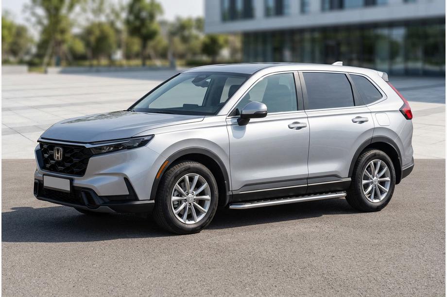 Honda CRV 2022– Maydos V1 sivuportaat (2 kpl, alumiini ↗ ruostumaton teräs) Image