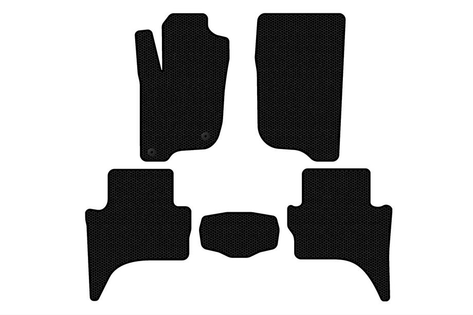 Mitsubishi L200 2015–2024 Kumimatot Carsuit (Short base, mustat) Image