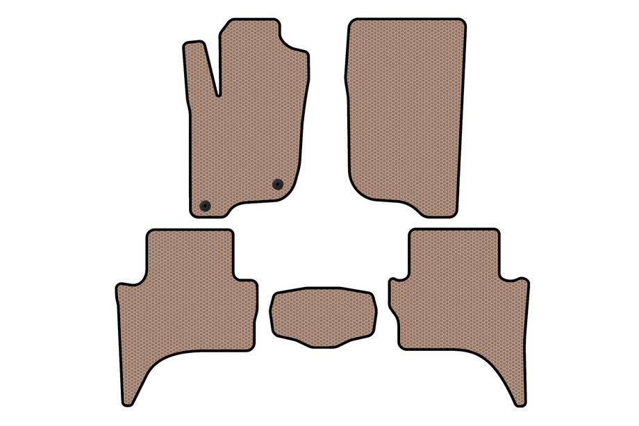 Mitsubishi L200 2015–2024 Kumimatot Carsuit (Short base, Beige) Image