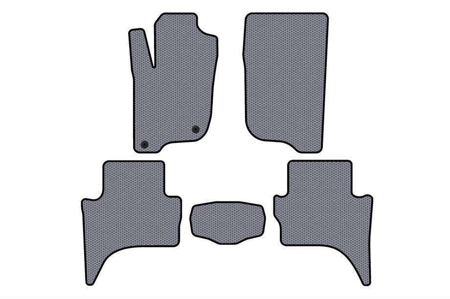 Mitsubishi L200 2015–2024 Kumimatot Carsuit (Short base, harmaa) Kuva 1