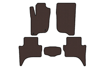 Mitsubishi L200 2015–2024 Kumimatot Carsuit (Lyhyt akseliväli, Ruskea) kuva 1