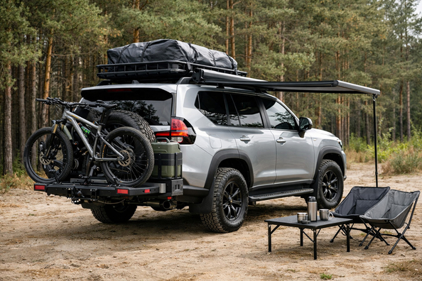 Mitä varusteita Toyota Land Cruiser Prado 250:een perheelle
