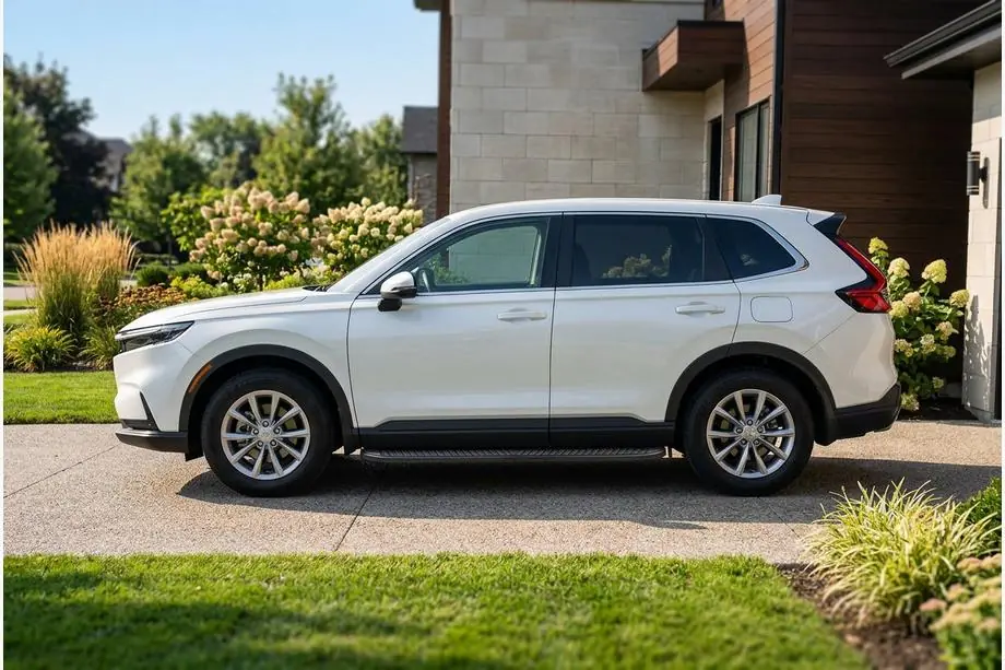 Honda CRV 2022– Sivukynnykset Tayga Black (2 kpl, alumiini) Kuva 1