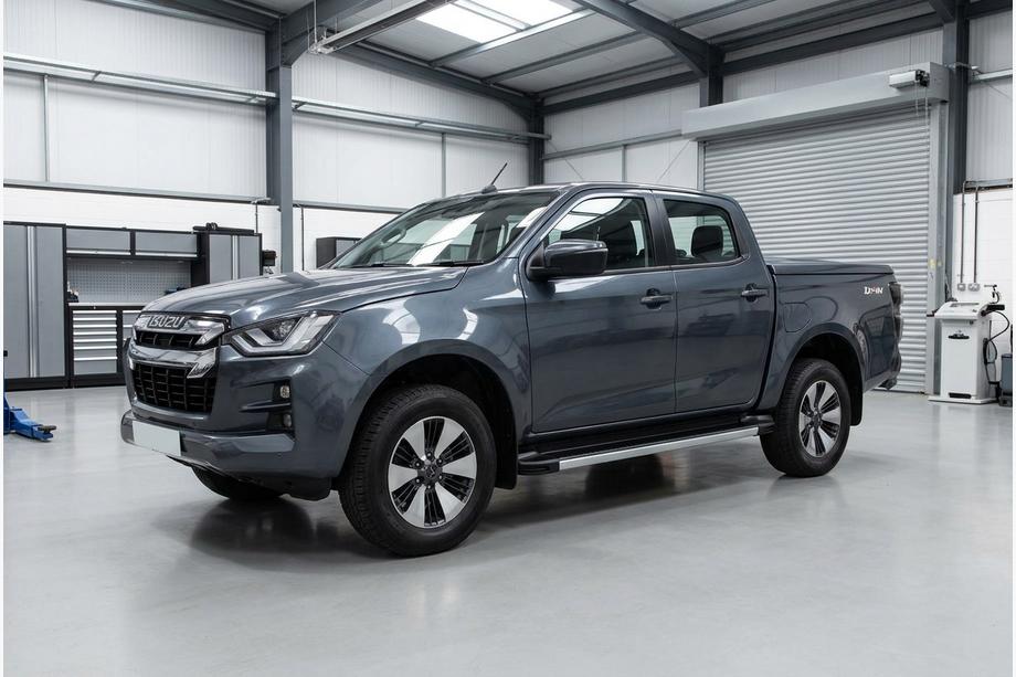 Isuzu D-Max 2019– Sivuportaat Maya V1 (2 kpl, alumiini) Image