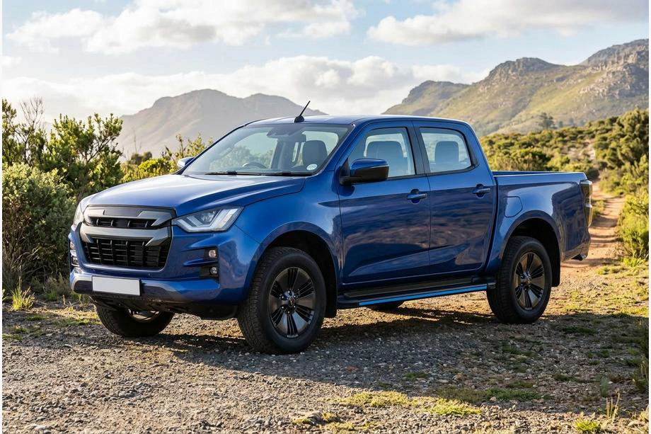 Isuzu D-Max 2019– Maya Blue sivuportaat (2 kpl, alumiini) Image