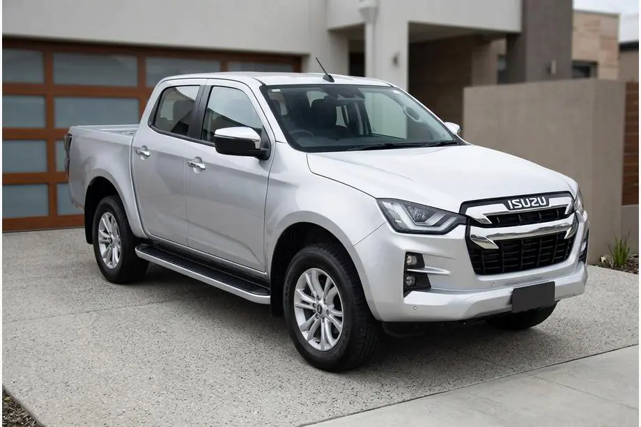 Isuzu D-Max 2019– Sivuaskelmat Tayga Grey (2 kpl, alumiini) Image
