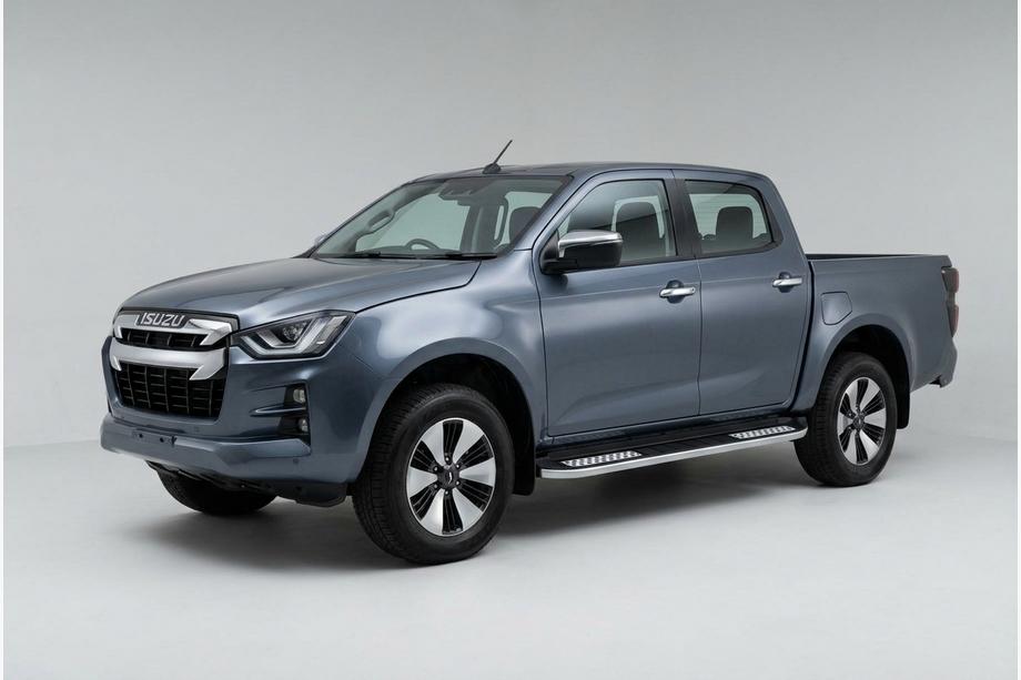 Isuzu D-Max 2019– Tayga V2 sivukynnykset (2 kpl, alumiini) Image