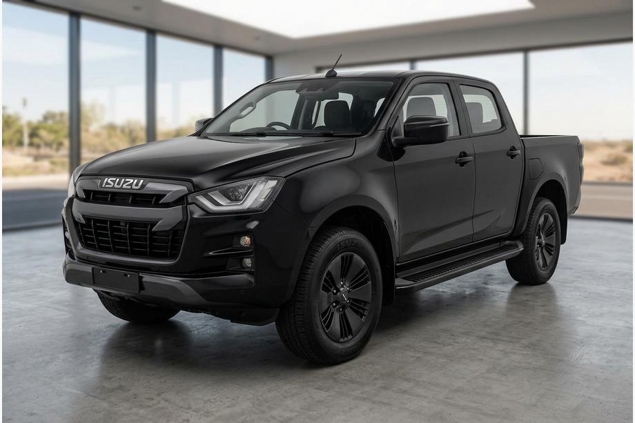 Isuzu D-Max 2019– Sivukynnykset Tayga Black (2 kpl, alumiini) Image