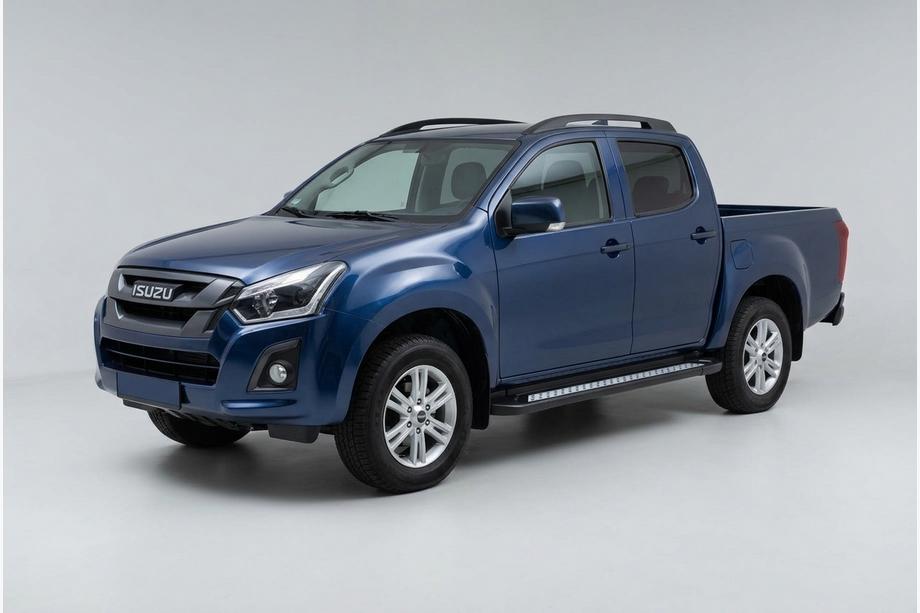 Isuzu D-Max 2019– Sivuporrastangot Vision New Black (2 kpl, alumiini) Kuva 1