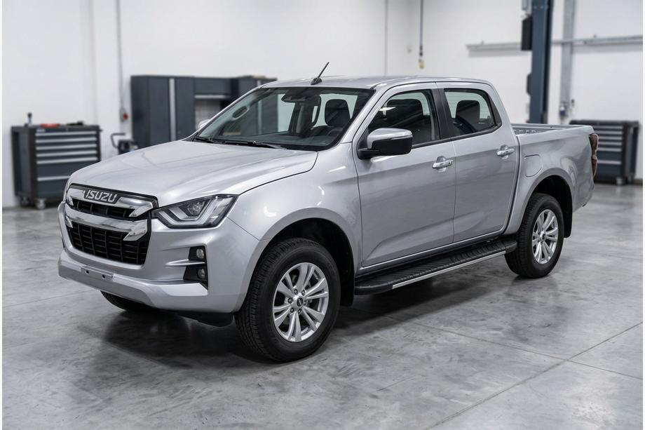 Isuzu D-Max 2019– Bosphorus Grey sivuaskelmat (2 kpl, alumiini) Image