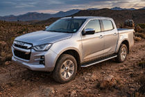 Isuzu D-Max 2019– Maydos V1 sivuportaat (2 kpl, alumiini ↗ ruostumaton teräs) kuva 1