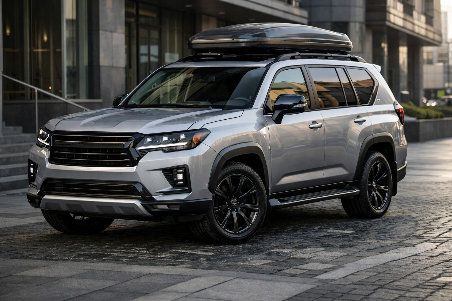 Toyota Land Cruiser Prado 250:n kaupunkityylitys ilman halpoja ratkaisuja