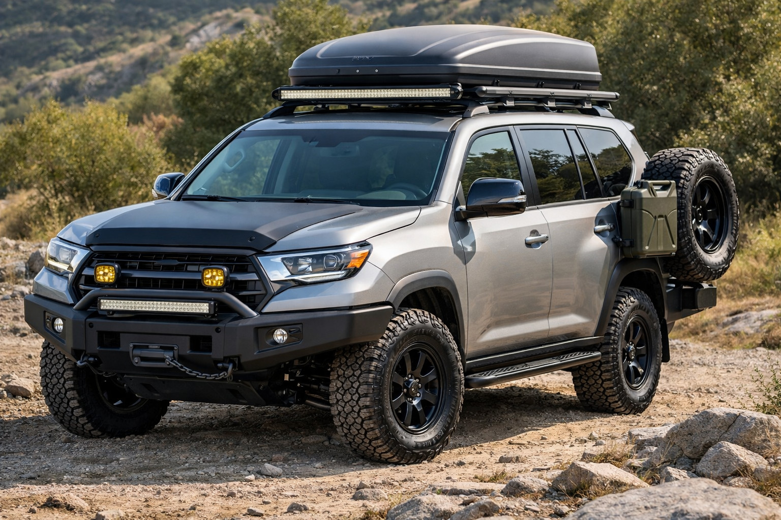 Edullinen päivitys Toyota Land Cruiser Prado 250: 5 hyödyllistä muutosta