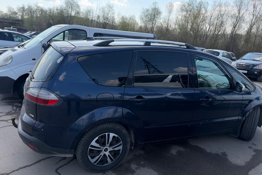 Ford S-Max 2007–2014 Kromatut kattokaiteet Metallijalat Image