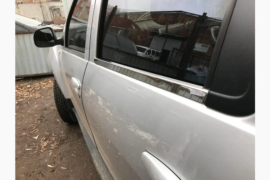 Nissan Terrano 2014– Ikkunalistat (4 kpl, ruostumaton teräs) Image