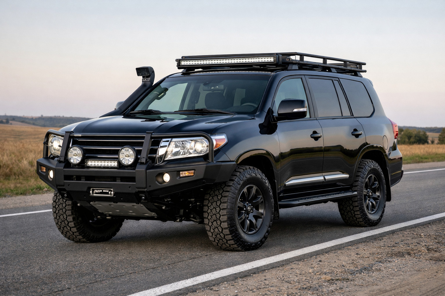 Toyota Land Cruiser 200:n päivitys maantieajoon ilman virityskikkailua