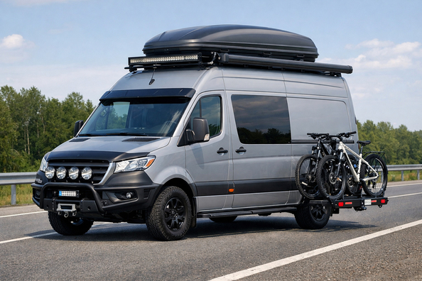 Mitä asentaa Mercedes Sprinter W907/W910:een maantieajoon