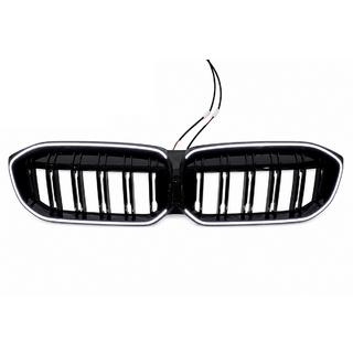 M-Look LED munuaismaski (2022+, kiiltävä musta) BMW 3-sarja G20/G21 2018– kuva 2