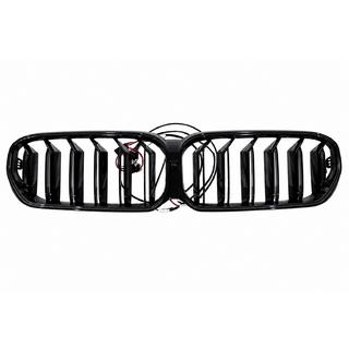 M-Look V1 LED -munuaisritilät (2021-2023, kiiltävä musta) BMW 5-sarja G30/G31 2017–2023 kuva 3