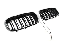 BMW X5 F15 2013–2018 BMW munuaismaskit M-look LED (kiiltävän musta) kuva 4