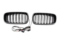 BMW X5 F15 2013–2018 BMW munuaismaskit M-look LED (kiiltävän musta) kuva 6