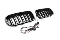 BMW X5 F15 2013–2018 BMW munuaismaskit M-look LED (kiiltävän musta) kuva 9