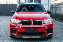 BMW X6 F16 2014–2019 BMW munuaismaskit M-look LED (kiiltävän musta) kuva 1