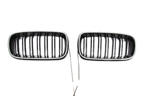 BMW X6 F16 2014–2019 BMW munuaismaskit M-look LED (kiiltävän musta) kuva 2