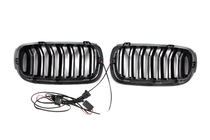 BMW X6 F16 2014–2019 BMW munuaismaskit M-look LED (kiiltävän musta) kuva 10