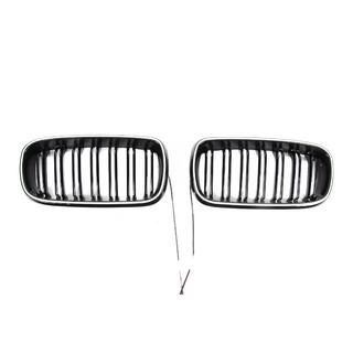 BMW munuaismaskit M-look LED (kiiltävän musta) kuva 2