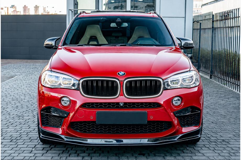 BMW X6 F16 2014–2019 BMW munuaismaskit M-look LED (kiiltävän musta) Image
