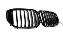 BMW X5 G05 2019–2026 Munuaismaskit 1 Bar LED (2023+, kiiltävän musta) kuva 2