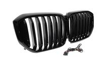 BMW X5 G05 2019–2026 Munuaismaskit 1 Bar LED (2023+, kiiltävän musta) kuva 8