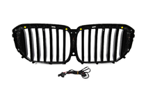 BMW X5 G05 2019–2026 Munuaismaskit 1 Bar LED (2023+, kiiltävän musta) kuva 9