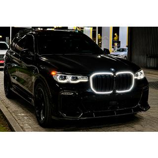 BMW munuaismaski M-Look LED (2019-2022, kiiltävä musta) kuva 1