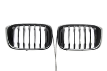 BMW X4 G02 2018– Munuaismaskit 1 Bar LED (2018-2021, kiiltävä musta) kuva 2