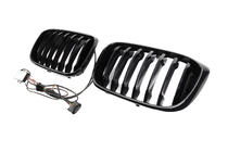 BMW X4 G02 2018– Munuaismaskit 1 Bar LED (2018-2021, kiiltävä musta) kuva 7