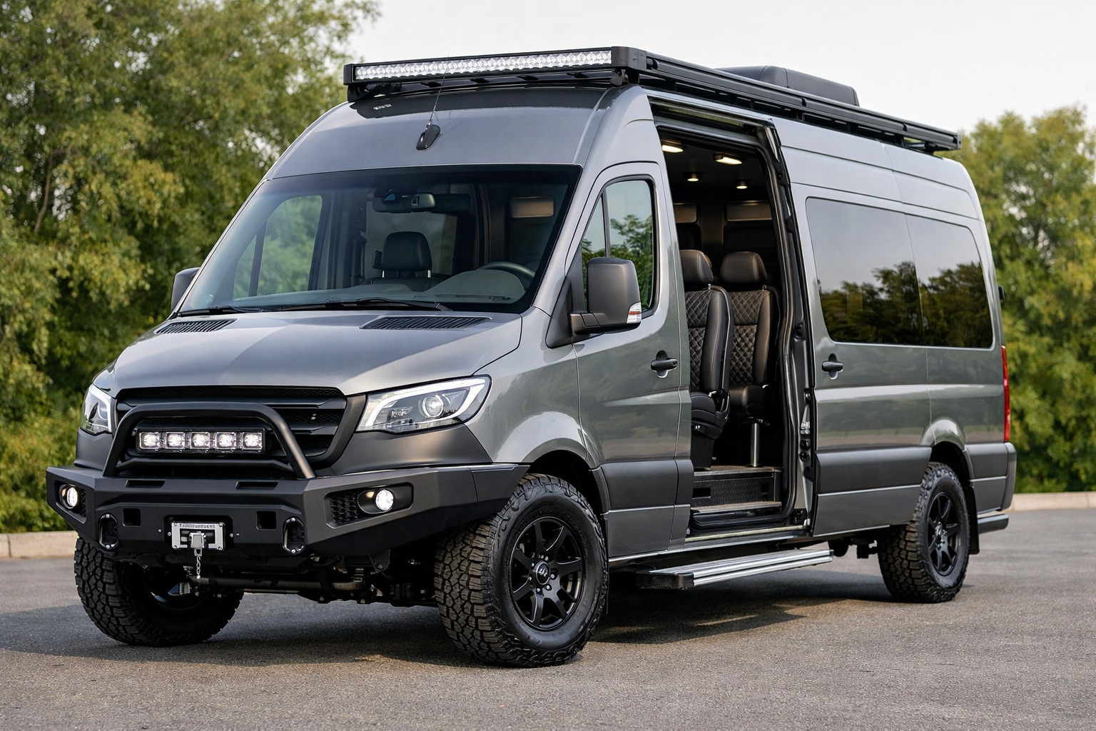 Aloituspäivitys Mercedes Sprinter W907/W910 -matkustajabussiin