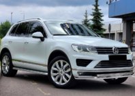 Volkswagen Touareg 2010–2018 Etuputki ST014 (ruostumaton teräs) kuva 1